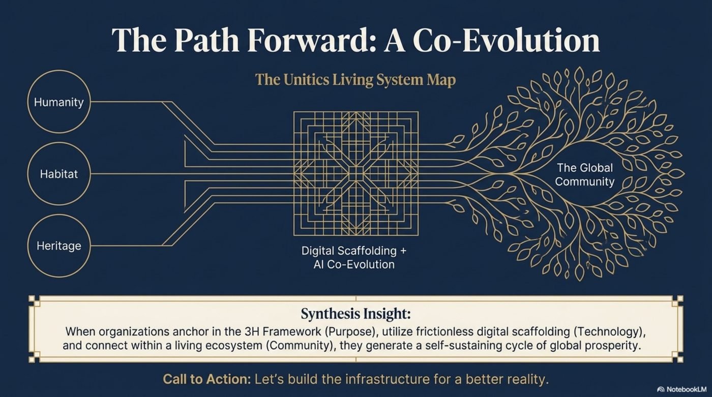 The Unitics Living System Map — Path Forward: Co-Evolution